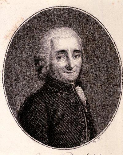 Luigi Ridolfo Boccherini portréja (metszet) alkotó: Artist Unknown
