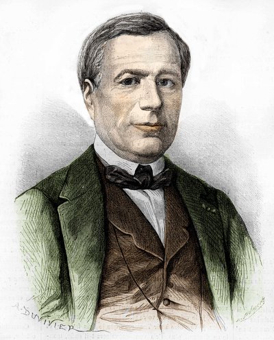 Xavier MARMIER portréja Író, költő, utazó, az északi irodalom fordítója. alkotó: Artist Unknown