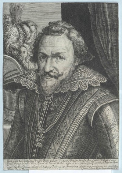 Philipp Wilhelm orániai herceg (nyomtatás) alkotó: Artist Unknown