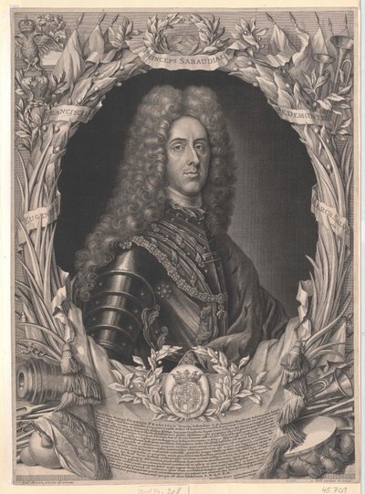Savoyai herceg Carignan Eugene alkotó: Artist Unknown
