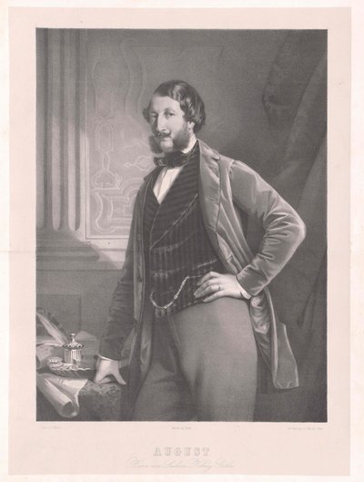 Szász-Coburg-Gotha Augusztus hercege alkotó: Artist Unknown