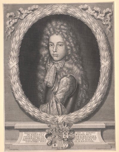 Johann Wilhelm szász-gothai herceg alkotó: Artist Unknown
