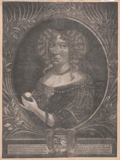 Johanna Erzsébet baden-durlachi hercegnő alkotó: Artist Unknown