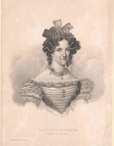 Bajorország hercegnője (1792-1873) Caroline alkotó: Artist Unknown