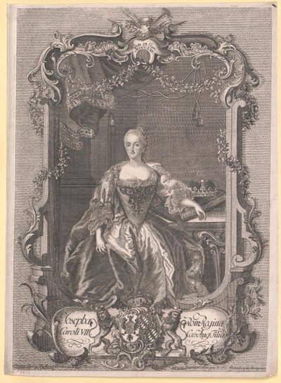 Maria Josefa bajor hercegnő alkotó: Artist Unknown
