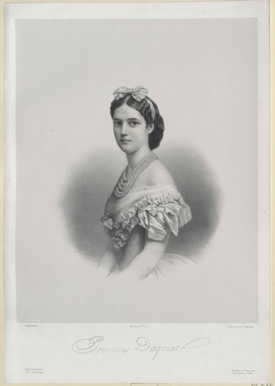 Dagmar dán hercegnő alkotó: Artist Unknown