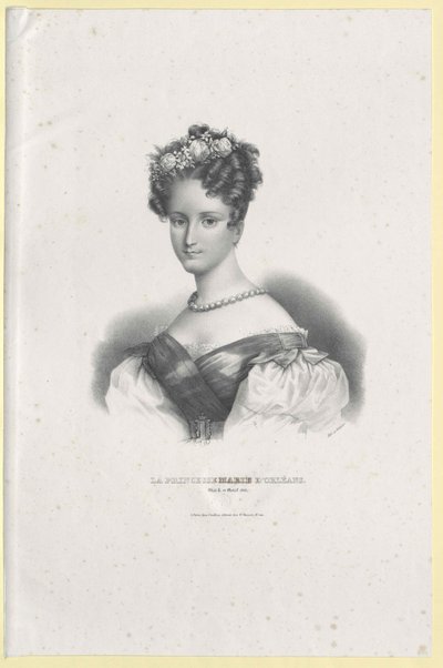 Marie francia hercegnő (nyomtatás) alkotó: Artist Unknown