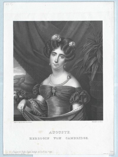 Auguste hessen-kasseli hercegnő alkotó: Artist Unknown