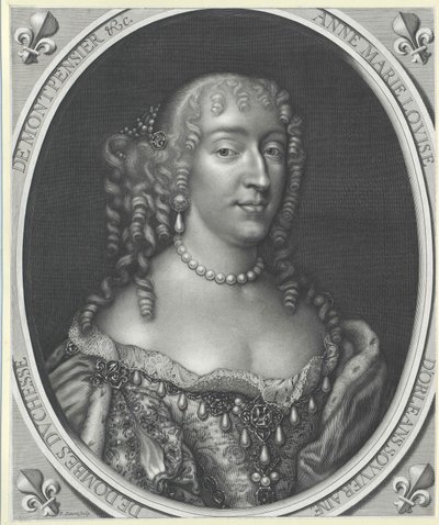 Orl0061006es Anne Mary Louise hercegnő (nyomtatás) alkotó: Artist Unknown