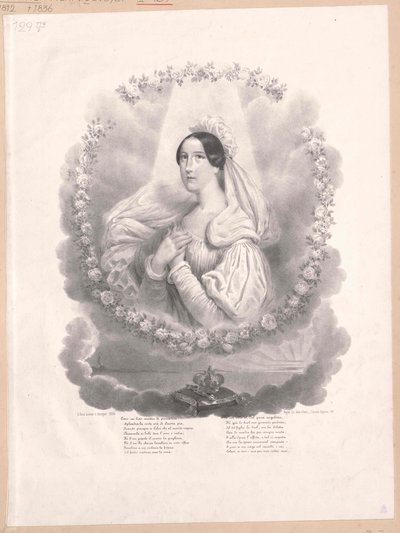 Christine Savoyai hercegnő (nyomtatás) alkotó: Artist Unknown