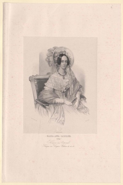 Mária Anna savoyai-szardíniai hercegnő alkotó: Artist Unknown