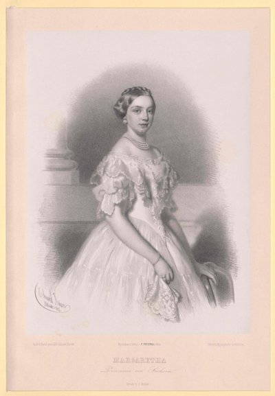 Margit szász hercegnő alkotó: Artist Unknown