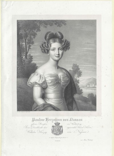 Pauline württembergi hercegnő alkotó: Artist Unknown