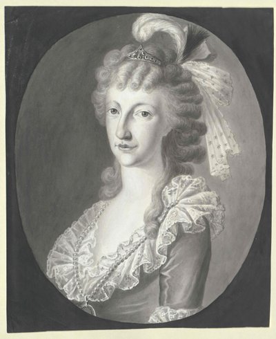 Mária Terézia szicíliai hercegnő (nyomtatás) alkotó: Artist Unknown