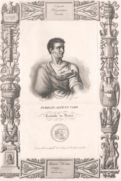 Publius Alphenus Varus alkotó: Artist Unknown