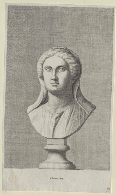 Egyiptom királynője, VII. Kleopátra (nyomtatás) alkotó: Artist Unknown