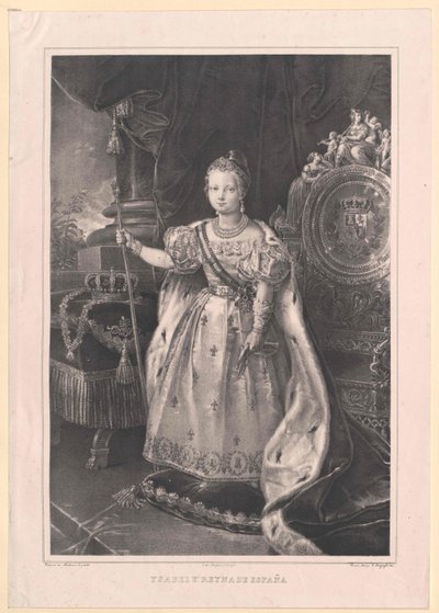 II. Izabella spanyol királynő alkotó: Artist Unknown