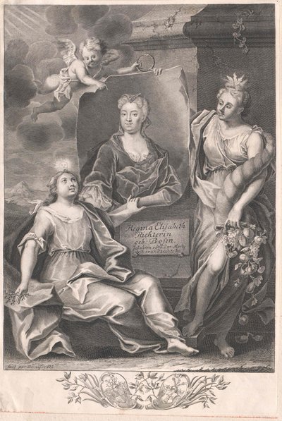 Regina Elisabeth Bose asszony alkotó: Artist Unknown