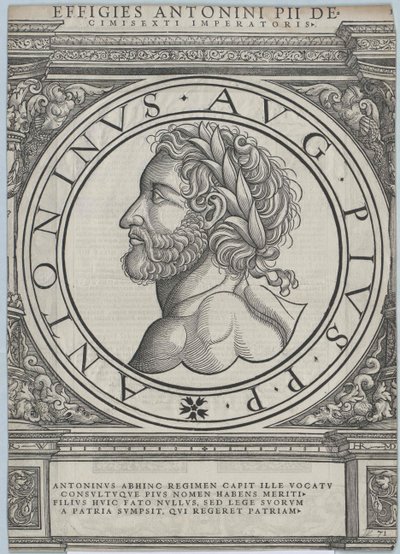 Antoninus Pius római császár alkotó: Artist Unknown