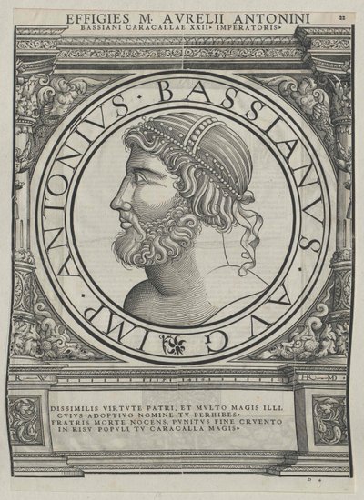 Caracalla római császár alkotó: Artist Unknown