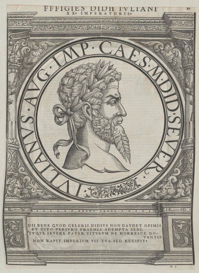 Didius Julianus római császár alkotó: Artist Unknown