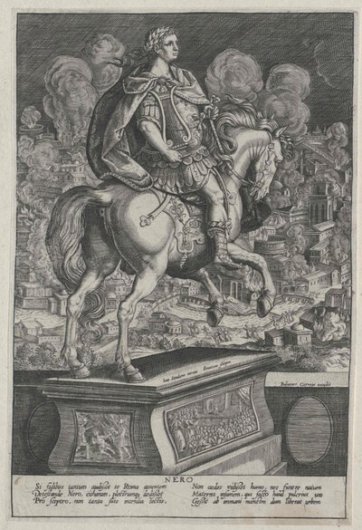 Néró római császár alkotó: Artist Unknown