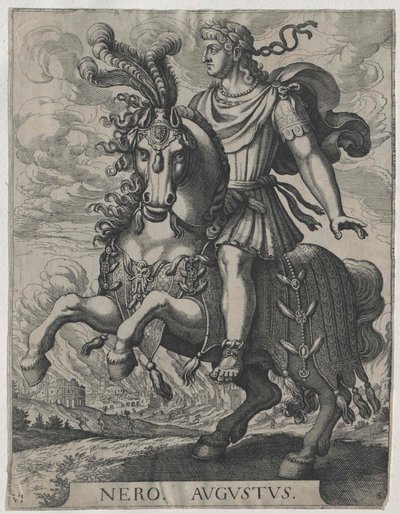 Néró római császár alkotó: Artist Unknown
