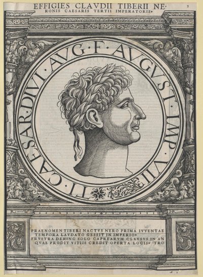 Tiberius római császár alkotó: Artist Unknown