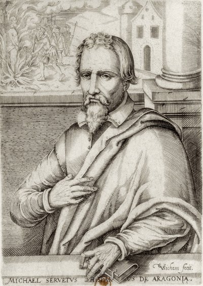 SERVET, Miguel (1511-1553). Spanyol orvos és teológus. Xilográfia. FRANCIAORSZÁG. ILE-DE-FRANCE. Párizs. Nemzeti Könyvtár alkotó: Artist Unknown