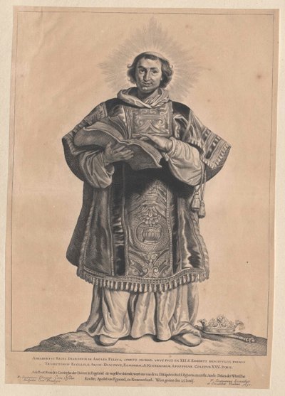 Saint Adalbert von Egmont alkotó: Artist Unknown