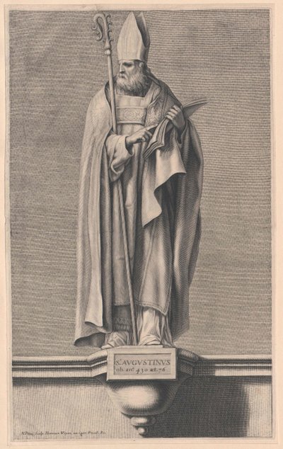 Hippói Szent Ágoston alkotó: Artist Unknown