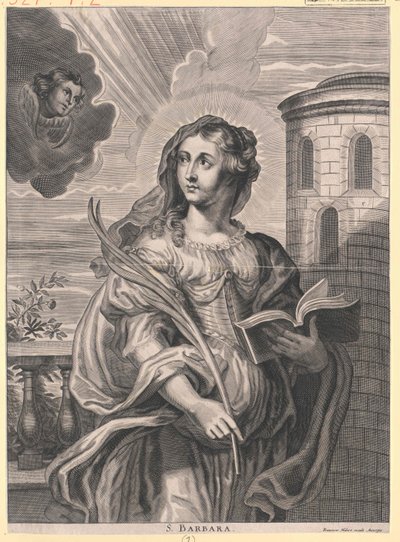 Szent Barbara alkotó: Artist Unknown
