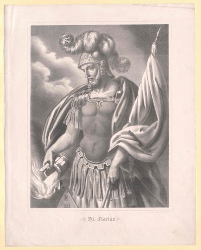 Szent Flórián alkotó: Artist Unknown