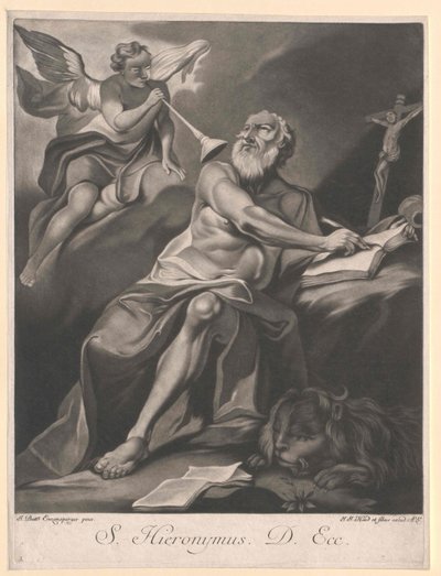Szent Jeromos alkotó: Artist Unknown