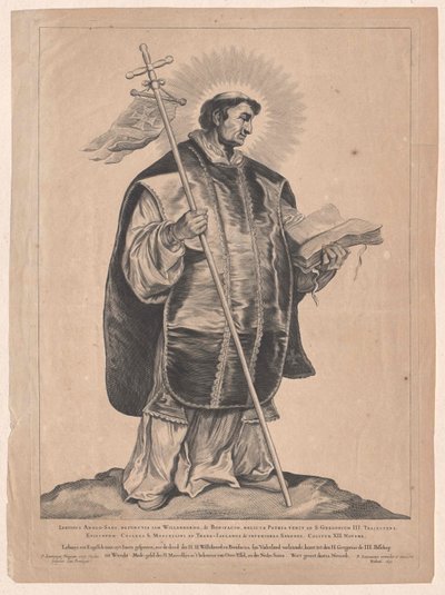 Deventeri Szent Lebuin alkotó: Artist Unknown