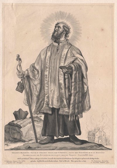Utrechti Szent Odulf alkotó: Artist Unknown