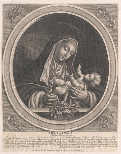 Límai Szent Rózsa alkotó: Artist Unknown