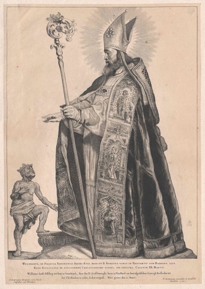 Szent Wulfram senior alkotó: Artist Unknown