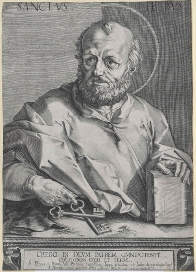 Szent Péter apostol alkotó: Artist Unknown