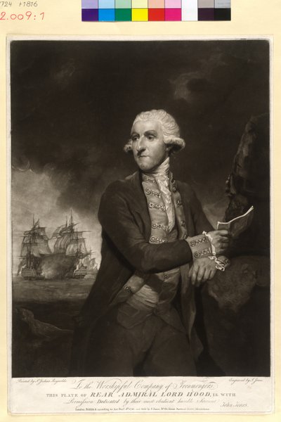 Samuel Hood vikomt alkotó: Artist Unknown