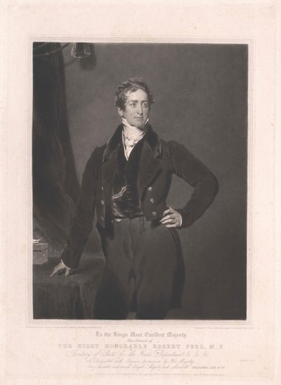 Sir Robert Peel alkotó: Artist Unknown