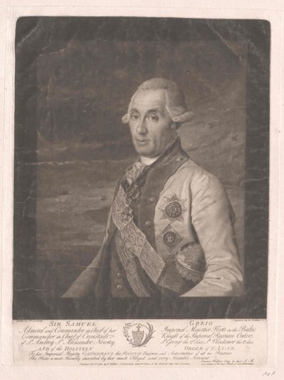 Sir Samuel Greig alkotó: Artist Unknown