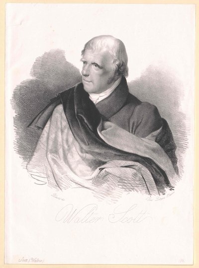 Sir Walter Scott alkotó: Artist Unknown