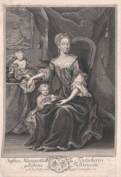 Sophia Margaretha Fullkruss alkotó: Artist Unknown