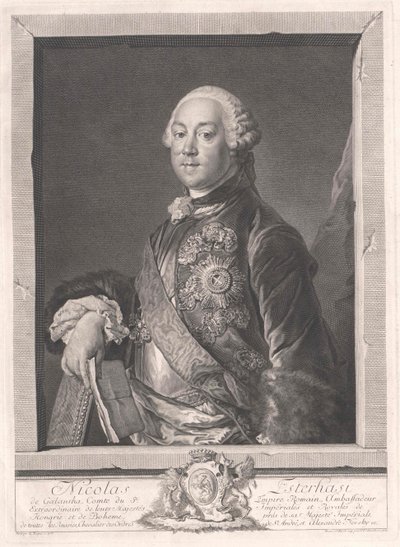 Szent Miklós gróf Galántai Eszterházy Esterházy alkotó: Artist Unknown