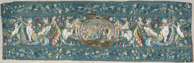 Asztali futó 16. század (szövés) alkotó: Artist Unknown