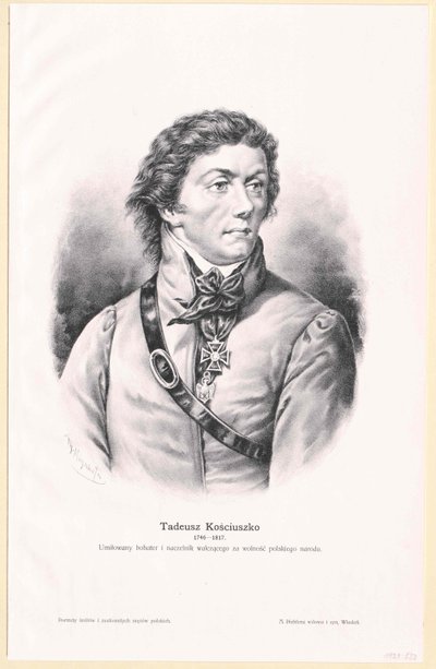 Tadeusz Kosciusko alkotó: Artist Unknown