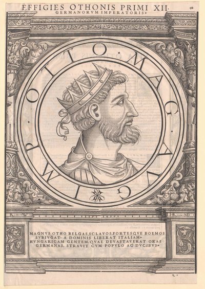 A nagy császár I. Ottó alkotó: Artist Unknown