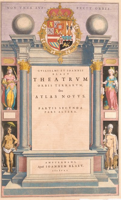 Theatrum Orbis Terrarum sive Atlas Novus alkotó: Artist Unknown