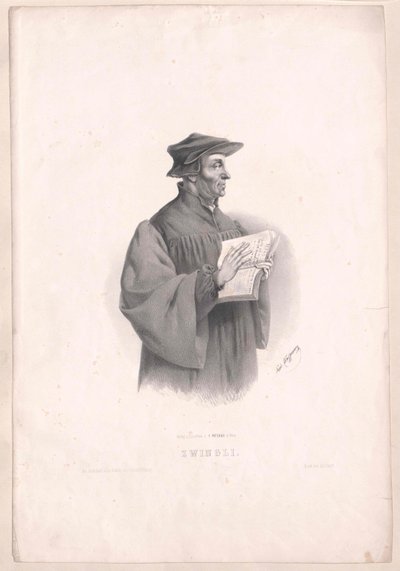 Ulrich Zwingli alkotó: Artist Unknown